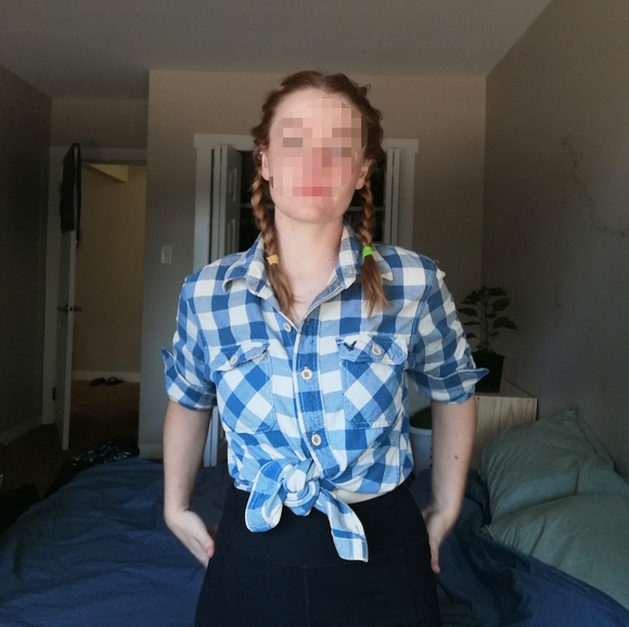 American Eagle Boyfriend Buttonup